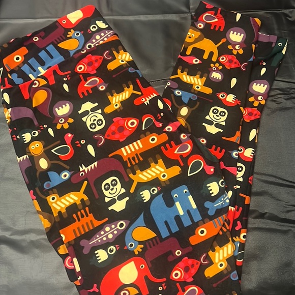 Animal Print Lularoe Leggings - Picture 1 of 1